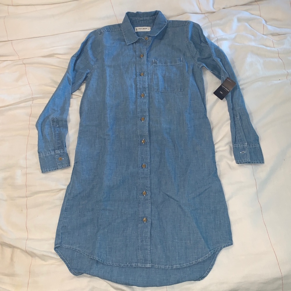 Lucky Cotton Linen Dress xs BNWT
